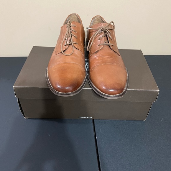 Florsheim Mens Oxford Dress Shoes Size 10 3E - Picture 2 of 8